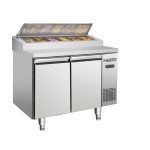 Stainless Steel Cover Pizza Table